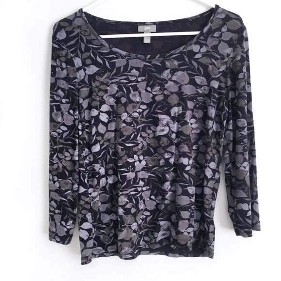 J. Jill Tops - J. Jill Women's Floral Top, XS